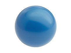 Lapis -  14mm Round Larger hole Swarovski Crystal Pearls Strand of 25 5811-14LA