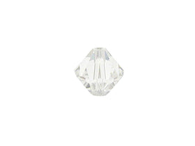 Swarovski Crystal, #5328 Bicone Beads 8mm, Crystal, Wholesale Packs - BeadPrism