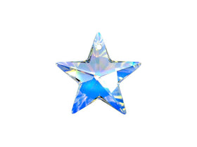 Swarovski Crystal, #6714 Star Pendant 40mm, Crystal AB, Wholesale - BeadPrism