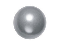 Grey - 12mm Round Swarovski Crystal Pearls Pack of 25 - BeadPrism