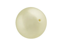 Cream - 12mm Round Swarovski Crystal Pearls Pack of 25 - BeadPrism