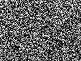 25gm  PALLADIUM PLATED  Miyuki Delicas 11/0 Seed Beads Wholesale - BeadPrism