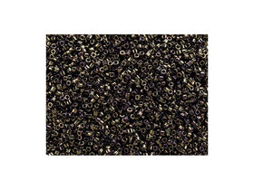 Pack of 50 gram BROWN IRIS  Miyuki Delicas 11/0 Seed Beads Wholesale - BeadPrism