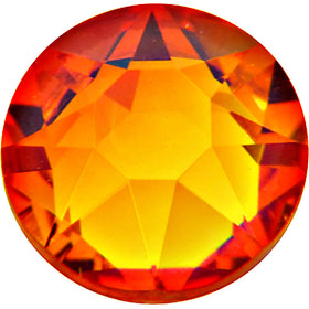 Swarovski 2038 Hotfix Flatbacks SS16 Fire Opal Rhinestones, Choose Quantity - BeadPrism