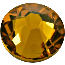 Swarovski 2028 Hotfix Flatbacks SS16 Topaz Rhinestones, Choose Quantity - BeadPrism