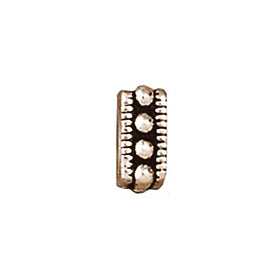 10 Pc Square Rococo Spacer Bead 6x6mm Antique Silver Tierracast Beads 94-5633-12 - P5633SA - BeadPrism