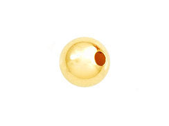 14K Gold Filled 3mm Seamless Round Beads, Volume Discounts  (GB203-XX) - Choose Quantity - BeadPrism