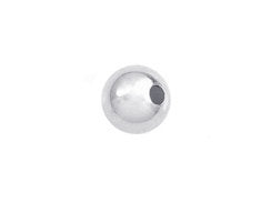 100 pcs 2mm925 Sterling Silver Round Seamless Spacer Beads SB202 - BeadPrism