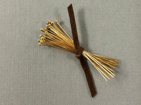 1.5" 24 gauge 14K Gold Filled Headpins with 1.5mm Ball End, Choose Quantity  - GF547 - BeadPrism