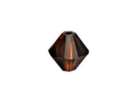Swarovski Crystal, #5301 Bicone Beads 3mm, Mocca, Wholesale Packs - BeadPrism