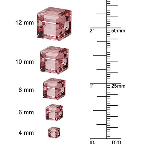 Swarovski Beads/Charms>>Cube Beads