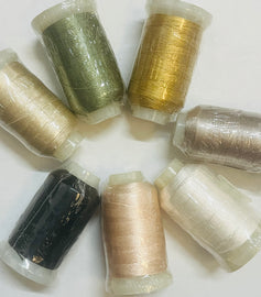 100% SILK Pearl String Thread Assorted Colors and Sizes, BeadSmith Silk Thread, Silk Beading Thread, BSK5XX