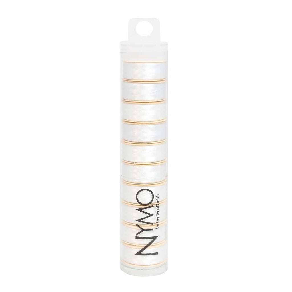 Nymo Beading Thread – Pre‑Waxed Nylon for Bead Weaving & Embroidery