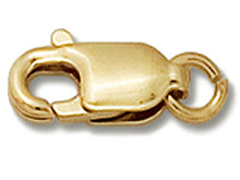 Load image into Gallery viewer, 14K Gold - 12x5mm Lobster with Ring