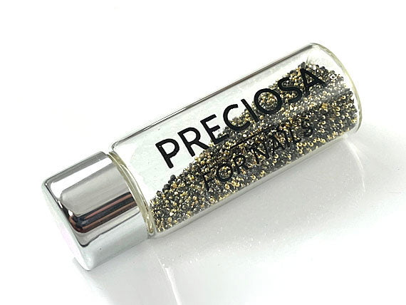 Preciosa Crystal Faerie Nail Art, 5, 10, 100gm Nail Art, 24 Karat (Crystal Aurum) Preciosa Crystals for nails