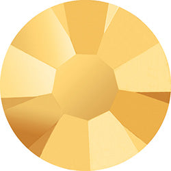 Preciosa Crystal Flat Back Glue On MAXIMA 11615 - SS10 Crystal Aurum 1440