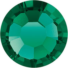 Load image into Gallery viewer, Preciosa Crystal Flat Back Glue On MAXIMA 11615 - SS34 Emerald 144