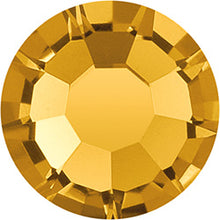 Load image into Gallery viewer, Preciosa Crystal Flat Back Glue On MAXIMA 11615 - SS30 Topaz 288