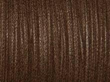 Load image into Gallery viewer, 18561W Waxed Cotton Cord 1mm Round Brown 144 Yards - BeadPrism