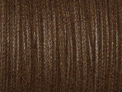 18561W Waxed Cotton Cord 1mm Round Brown 144 Yards - BeadPrism