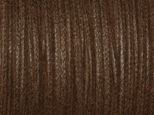 Load image into Gallery viewer, 18561W Waxed Cotton Cord 1mm Round Brown 288 Yards - BeadPrism