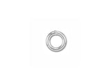 Sterling Silver Closed Jump Ring Round - 4mm - 18 Gauge