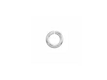 Load image into Gallery viewer, Sterling Silver Open Jump Ring Round - 4mm - 18 Gauge - BeadPrism