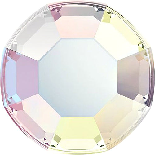 1440  Crystal AB  - 2000  Swarovski SS3 Glue On Flat Backs - BeadPrism