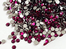 Load image into Gallery viewer, Swarovski 2028 Hotfix Flatbacks SS8 RUBY Rhinestones, Choose Quantity