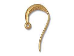 14K Gold - 'V' Shaped Earwire