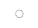 Sterling Silver Closed Jump Ring Round - 4mm - 20.5 Gauge