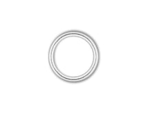 Load image into Gallery viewer, Sterling Silver Closed Jump Ring Round - 5mm - 20.5 Gauge - BeadPrism