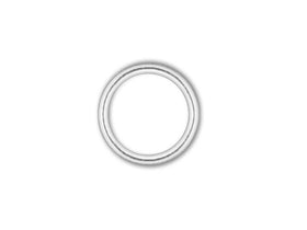 Sterling Silver Closed Jump Ring Round - 5mm - 20.5 Gauge - BeadPrism