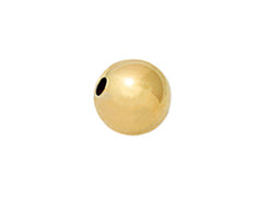 14K Gold - 2mm Round Bright Beads