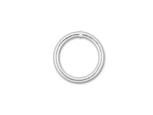 Load image into Gallery viewer, Sterling Silver Closed Jump Ring Round - 4mm - 22 Gauge - BeadPrism