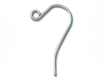 Load image into Gallery viewer, 14K White Gold - Shepard Hook Earwire