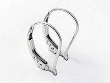 Load image into Gallery viewer, Sterling Silver Anti Tarnish Coating Interchangable Drop Leverback Earring Ring Choose Package Size - BeadPrism