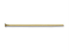 Load image into Gallery viewer, 14K Gold - 1" 24GA Headpin