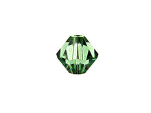 Load image into Gallery viewer, Swarovski Crystal, #5328 Bicone Beads 8mm, Erinite, Wholesale Packs - BeadPrism