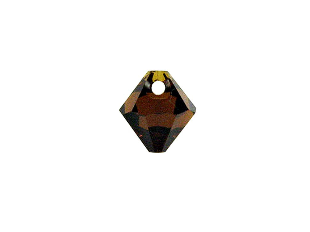 Swarovski Crystal, #6328 Top Drilled Bicone Beads 8mm, Mocca, Wholesale Packs - BeadPrism