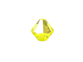 Swarovski Crystal, #5328 Bicone Beads 6mm, Citrine AB, Wholesale Packs - BeadPrism
