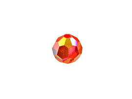 Swarovski 5000 Round Crystal Faceted Beads Hyacinth AB | 8mm | Small & Wholesale Packs - BeadPrism