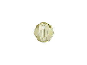 Swarovski 5000 Round Crystal Faceted Beads Crystal Silver Shade | 8mm | Small & Wholesale Packs - BeadPrism