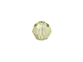 Swarovski 5000 Round Crystal Faceted Beads Crystal Silver Shade | 6mm | Small & Wholesale Packs - BeadPrism