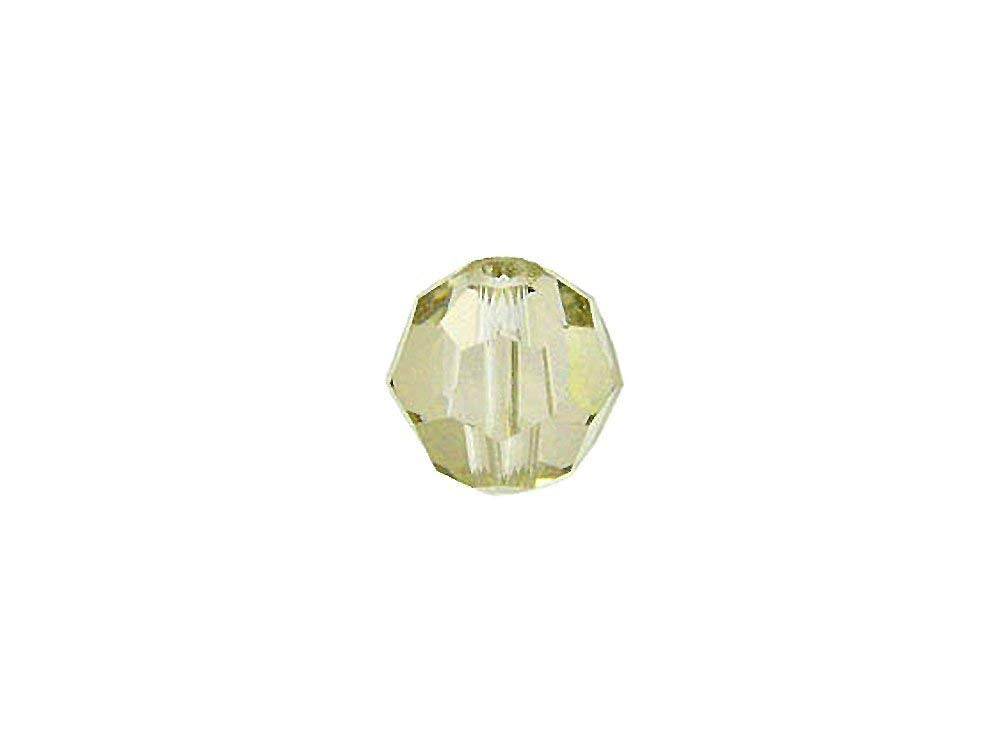 Swarovski 5000 Round Crystal Faceted Beads Crystal Silver Shade | 4mm | Small & Wholesale Packs - BeadPrism