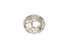 Load image into Gallery viewer, Swarovski 5041 Rondelle Crystal Faceted Beads Crystal Silver Shade | 18mm | Small &amp; Wholesale Packs - BeadPrism