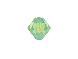 Swarovski Crystal, #5301 Bicone Beads 5mm, Pacific Opal, Wholesale Packs - BeadPrism