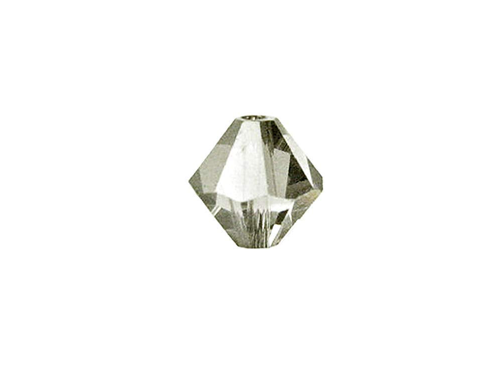 Swarovski Crystal, #5328 Bicone Beads 5mm, Crystal Satin, Wholesale Packs - BeadPrism