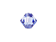 Load image into Gallery viewer, Swarovski Crystal, #5328 Bicone Beads 8mm, Light Sapphire, Wholesale Packs - BeadPrism