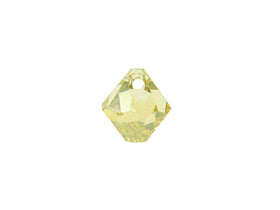 Swarovski Crystal, #6328 Top Drilled Bicone Beads 8mm, Crystal Golden Shadow, Wholesale Packs - BeadPrism